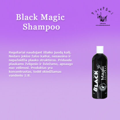 Pure Paws Black Magic šampūnas - Image 2