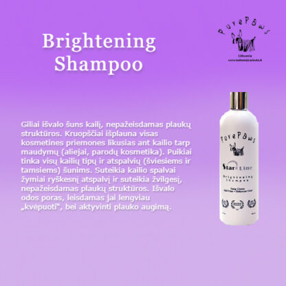Pure Paws Brightening šampūnas - Image 4