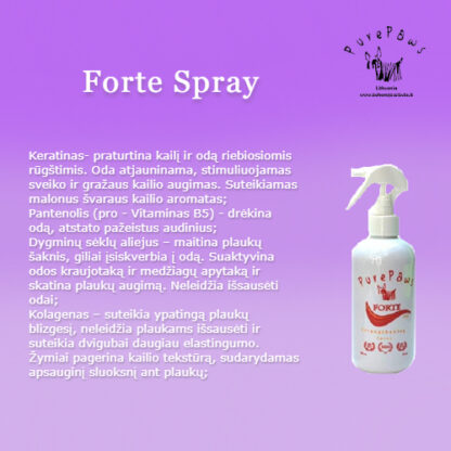Pure Paws Forte Strengthening purškalas - Image 2