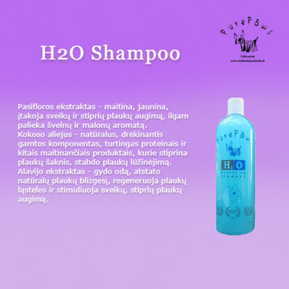 Pure Paws H2O šampūnas - Image 4