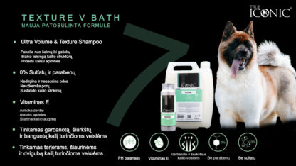 True Iconic 7 Texture-V Bath šampūnas - Image 3